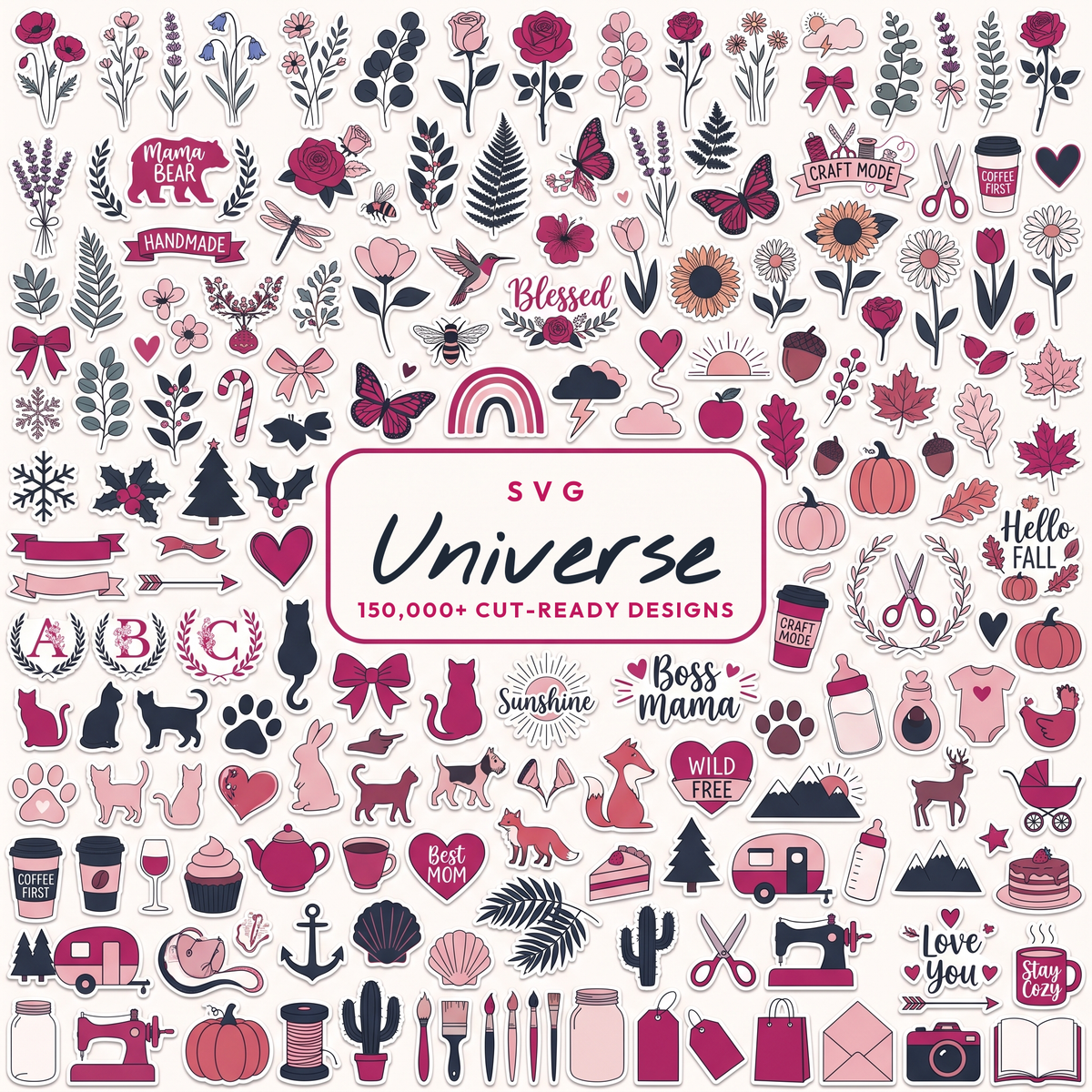 SVG Universe™ Ultimate Crafting Bundle 2026 -